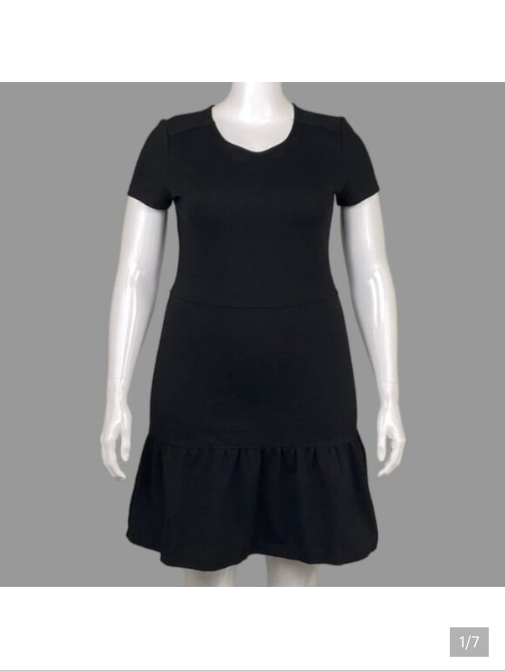 Juicy Couture ruffled hem dress